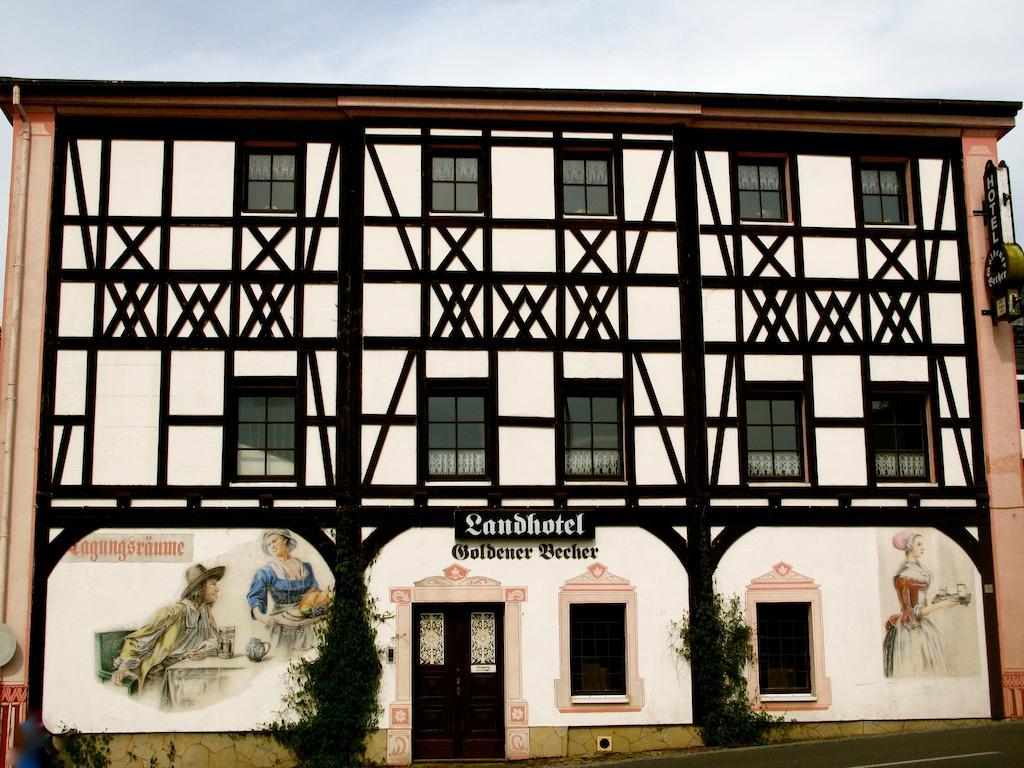 Landhotel Goldener Becher Limabach - Oberfrohna Екстериор снимка